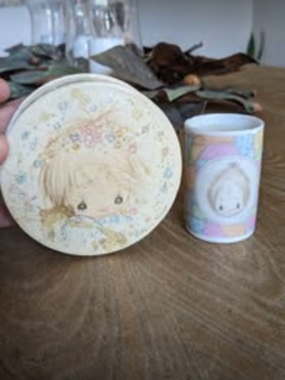 1971 Betsy Clark hallmark jigsaw puzzle and candle
